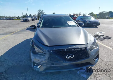 2020 Infiniti Q50 Luxe z USA, uszkodzony, nr VIN JN1EV7AP8LM204363